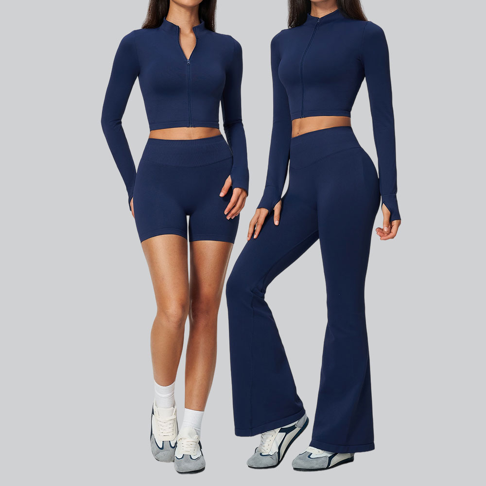 Compression Long Pant - Completo da yoga senza cuciture da