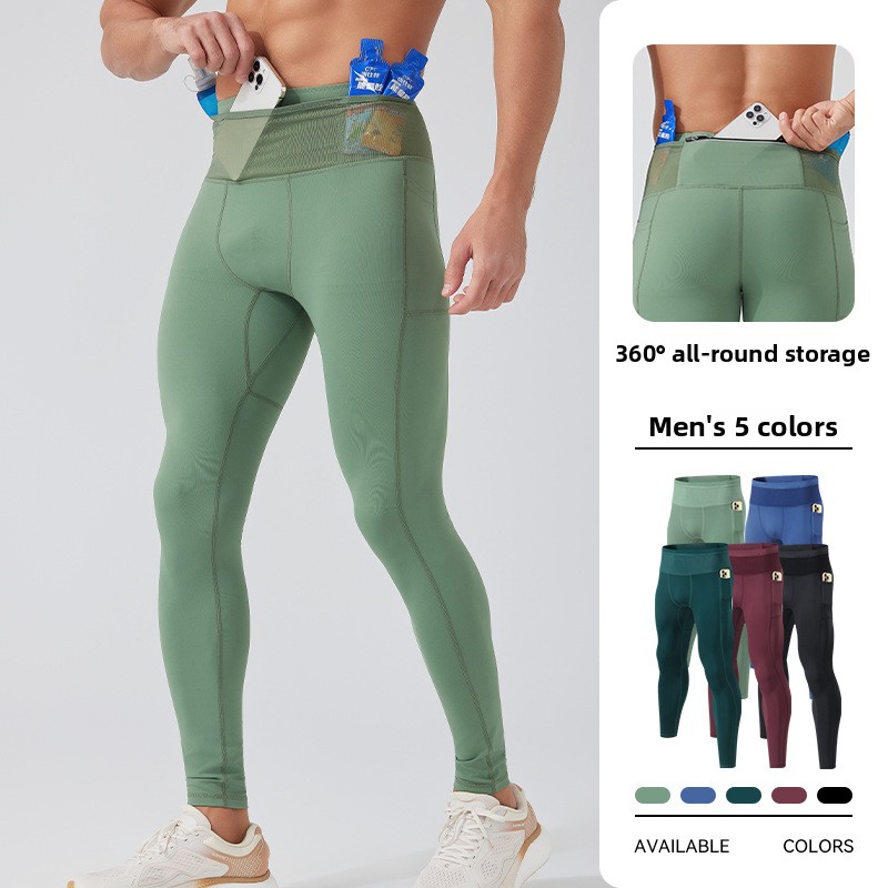 Compression Long Pant - Pantaloni da corsa ad alta elasticità