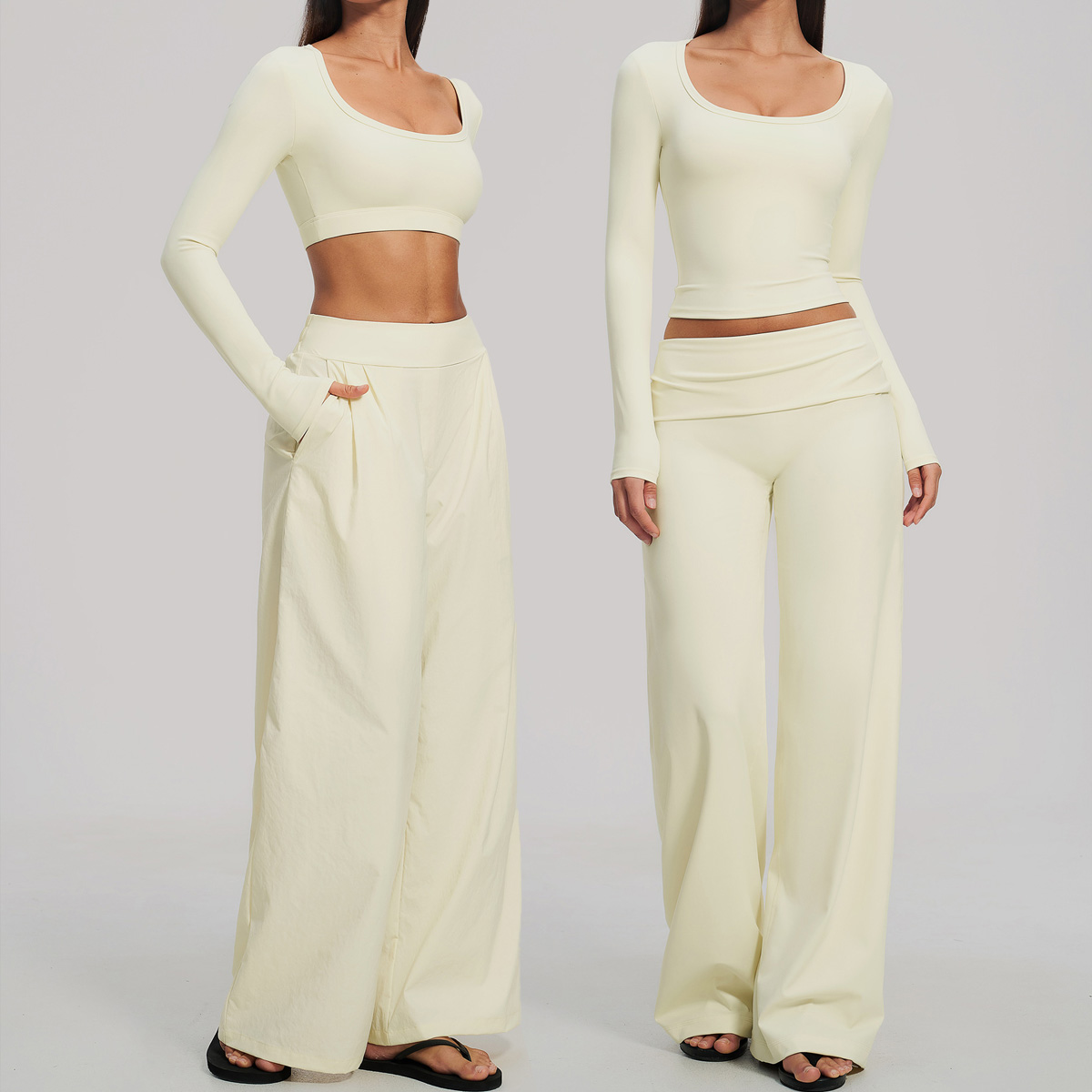 Compression Long Pant - Set Sportivo 2 Pezzi da Donna:
