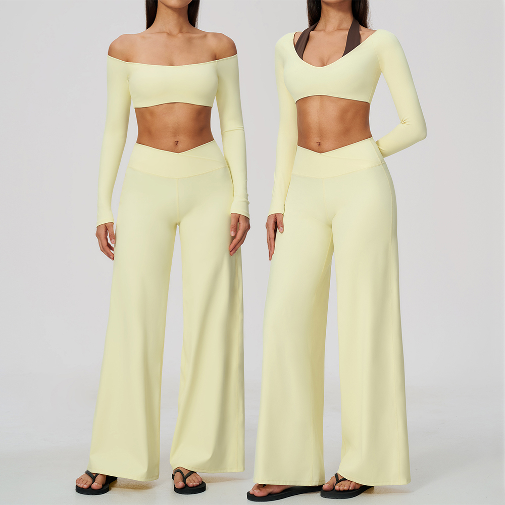 Compression Long Pant - Completo sportivo da donna in due