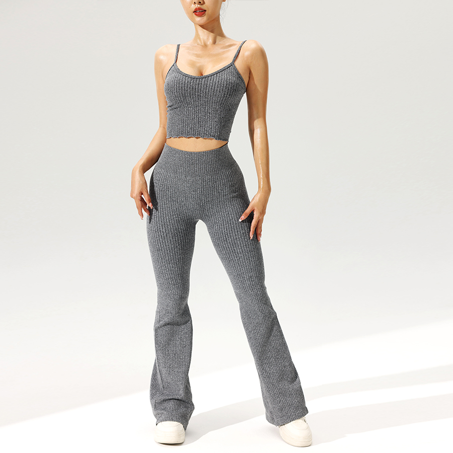 2 pz/set Pantaloni Svasati Sen - Tank Top Ribbed recensione e prezzo