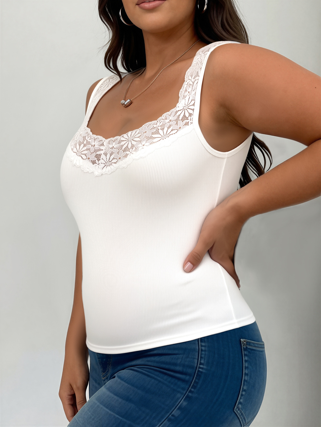 Canotta da donna Y2K taglie fo - Tank Top Ribbed recensione e prezzo